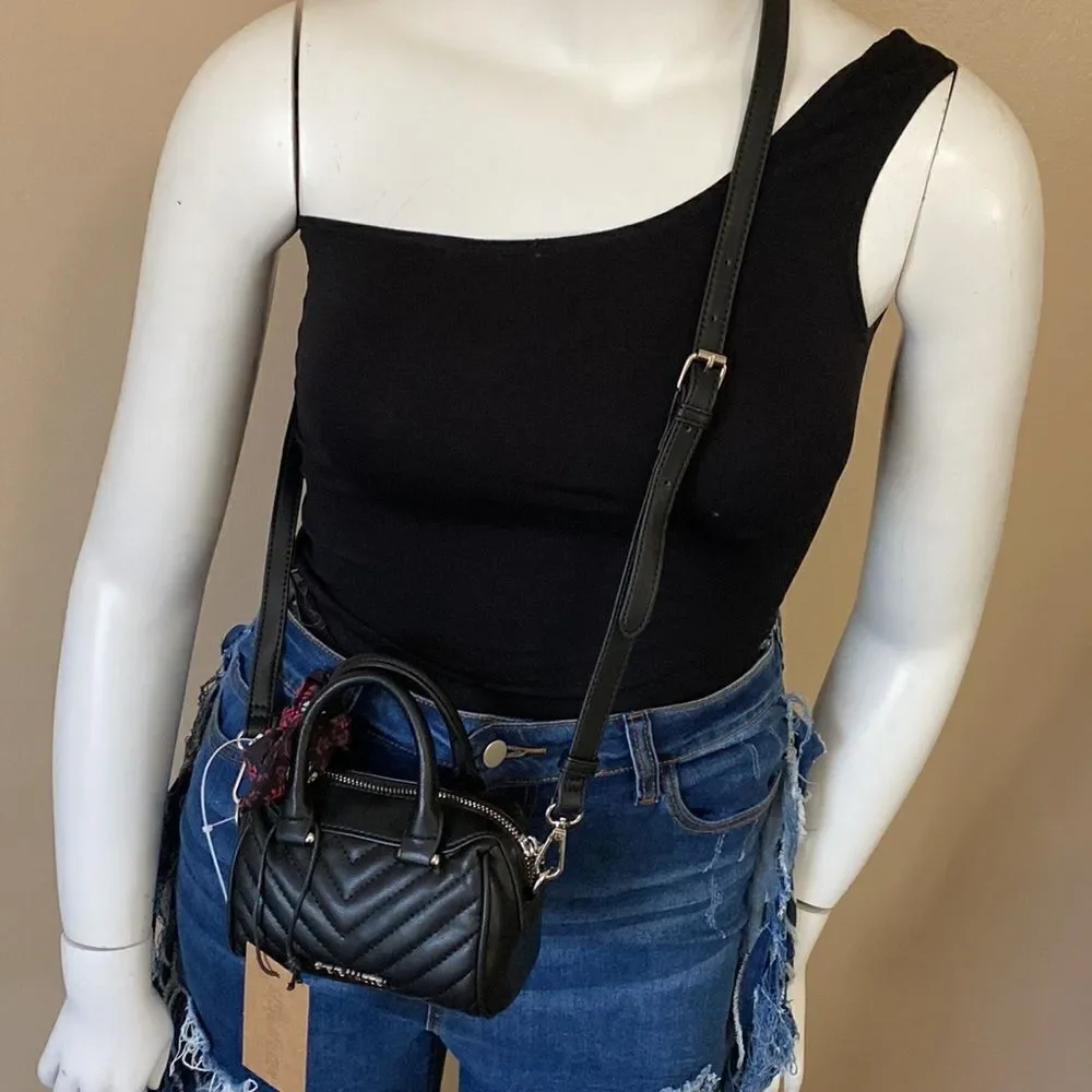 NWT Steve Madden (Breed) Mini Crossbody Bag - Black
